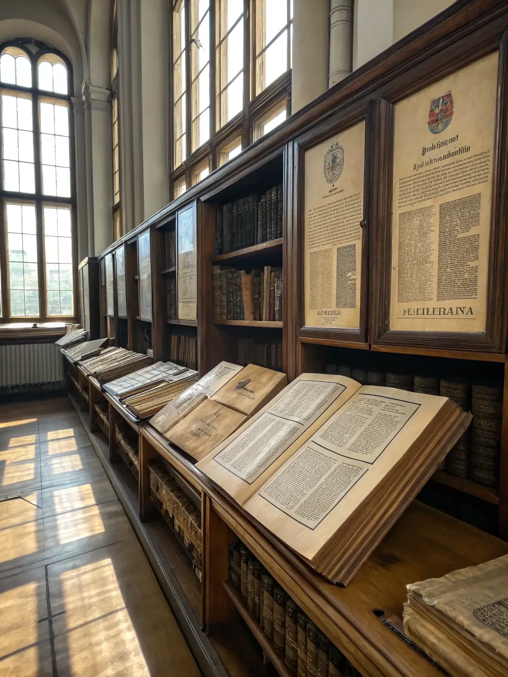 Archival documents and historical photographs related to P. Boujut are carefully organized and preserved in a climate-controlled environment, ensuring their long-term accessibility.